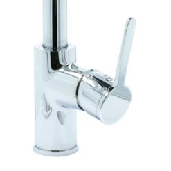 Atlantic Wastafelkraan Micah Met Hendel Chroom 23 Atlantic Wastafelkraan Micah Met Hendel Chroom -Badkamer Verkoop 123 11120