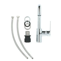 Atlantic Wastafelkraan Micah Met Hendel Chroom 25 Atlantic Wastafelkraan Micah Met Hendel Chroom -Badkamer Verkoop 123 11122