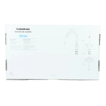 Atlantic Keukenkraan Adrian 2-knops Chroom 13 Atlantic Keukenkraan Adrian 2-knops Chroom - Afbeelding 11