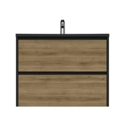Tiger Reverse Meubelset 80 Cm Met 2 Lades Chalet Eik / Mat Zwart Inclusief Quadro Wastafel Mat Zwart 12 Tiger Reverse Meubelset 80 Cm Met 2 Lades Chalet Eik / Mat Zwart Inclusief Quadro Wastafel Mat Zwart -Badkamer Verkoop 123 1116