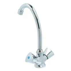 OK Keukenkraan 2-knops Chroom -Badkamer Verkoop 123 11164