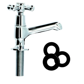 Handson Fonteinkraan Louise Met Draaiknop Chroom 12 Handson Fonteinkraan Louise Met Draaiknop Chroom - Afbeelding 10