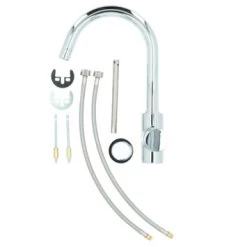 Atlantic Keukenkraan Jeremy Met Hendel Chroom -Badkamer Verkoop 123 11244