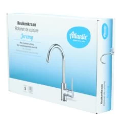 Atlantic Keukenkraan Jeremy Met Hendel Chroom -Badkamer Verkoop 123 11245