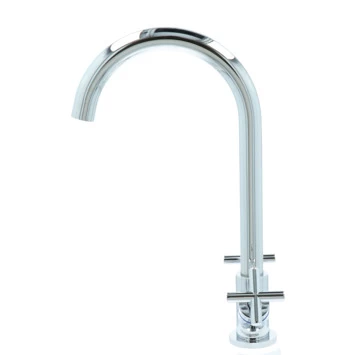 Aqualino Keukenkraan Ceronda 2-knops Chroom 4 Aqualino Keukenkraan Ceronda 2-knops Chroom - Afbeelding 2