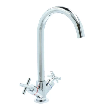 Aqualino Keukenkraan Ceronda 2-knops Chroom 9 Aqualino Keukenkraan Ceronda 2-knops Chroom - Afbeelding 7