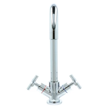 Aqualino Keukenkraan Ceronda 2-knops Chroom 10 Aqualino Keukenkraan Ceronda 2-knops Chroom - Afbeelding 8