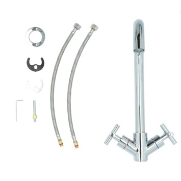 Aqualino Keukenkraan Ceronda 2-knops Chroom 13 Aqualino Keukenkraan Ceronda 2-knops Chroom - Afbeelding 11