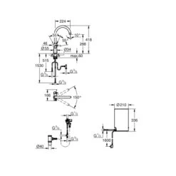 Grohe Red Compact Keukenkraan Met C-uitloop En 4 Liter Kokend Water Boiler Chroom -Badkamer Verkoop 123 11302