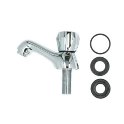 Handson Fonteinkraan Thomas Lage Uitloop Met Draaiknop Chroom 21 Handson Fonteinkraan Thomas Lage Uitloop Met Draaiknop Chroom -Badkamer Verkoop 123 11312