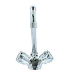 Handson Keukenkraan Thomas 2-knops Chroom Met Uitloop 235mm -Badkamer Verkoop 123 11348