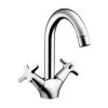 Hansgrohe Wastafelkraan MySport Fina 2-knops Chroom -Badkamer Verkoop 123 11355