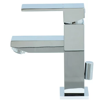 Aqualino Wastafelkraan Panaro Met Hendel En Waste Chroom 4 Aqualino Wastafelkraan Panaro Met Hendel En Waste Chroom - Afbeelding 2