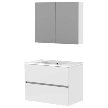 Atlantic By Allibert Badmeubelset Donna 80 Cm Mat Wit 3 Atlantic By Allibert Badmeubelset Donna 80 Cm Mat Wit