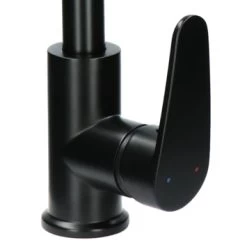 Absolut Keukenkraan Fasso Met Hendel Zwart -Badkamer Verkoop 123 11448