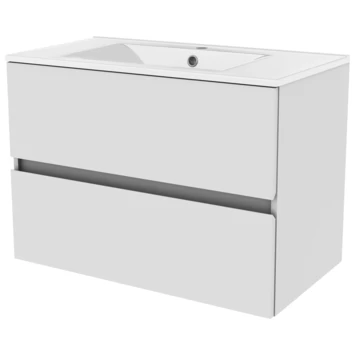 Atlantic By Allibert Badmeubelset Donna 80 Cm Mat Wit 4 Atlantic By Allibert Badmeubelset Donna 80 Cm Mat Wit - Afbeelding 2