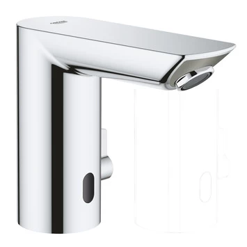 GROHE Wastafelkraan Bau Cosmopolitan Met Infrarood Sensor Chroom 13cm 3 GROHE Wastafelkraan Bau Cosmopolitan Met Infrarood Sensor Chroom 13cm