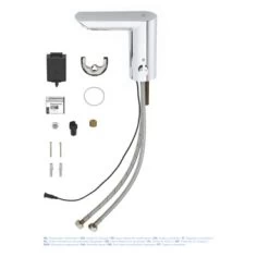 GROHE Wastafelkraan Bau Cosmopolitan Met Infrarood Sensor Chroom 13cm 7 GROHE Wastafelkraan Bau Cosmopolitan Met Infrarood Sensor Chroom 13cm -Badkamer Verkoop 123 11518