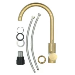 Atlantic Keukenkraan Colin Met Hendel Messing -Badkamer Verkoop 123 11532