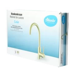 Atlantic Keukenkraan Colin Met Hendel Messing -Badkamer Verkoop 123 11533