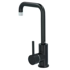 Absolut Wastafelkraan Haiti Met Hendel En Pop-up Afvoerplug Zwart -Badkamer Verkoop 123 11546