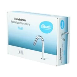 Atlantic Fonteinkraan Scott Met Draaiknop Chroom -Badkamer Verkoop 123 11568