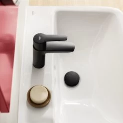 Grohe Wastafelkraan Start M-size QuickFix Mat Zwart -Badkamer Verkoop 123 11579