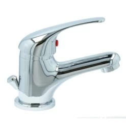 OK Wastafelkraan Met Hendel En Waste Chroom -Badkamer Verkoop 123 11622