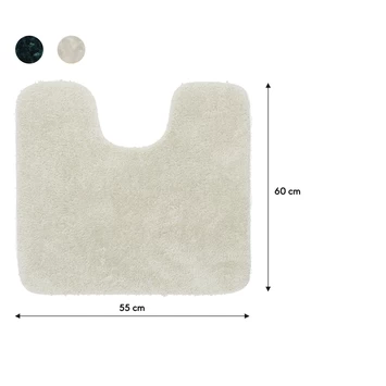 Sealskin Toiletmat Angora 55x60cm Off-white 6 Sealskin Toiletmat Angora 55x60cm Off-white - Afbeelding 4