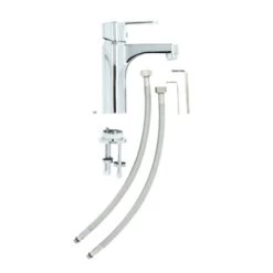 Atlantic Wastafelkraan Parker Met Hendel Chroom 25 Atlantic Wastafelkraan Parker Met Hendel Chroom -Badkamer Verkoop 123 11641