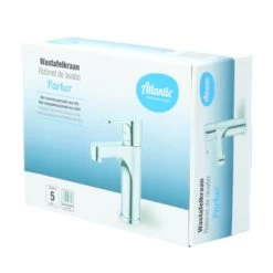 Atlantic Wastafelkraan Parker Met Hendel Chroom 26 Atlantic Wastafelkraan Parker Met Hendel Chroom -Badkamer Verkoop 123 11642