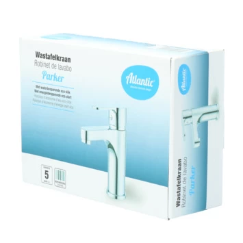 Atlantic Wastafelkraan Parker Met Hendel Chroom 14 Atlantic Wastafelkraan Parker Met Hendel Chroom - Afbeelding 12