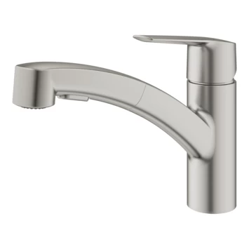 Grohe Keukenkraan Start Dual Spray QuickFix Supersteel (RVS Look) 5 Grohe Keukenkraan Start Dual Spray QuickFix Supersteel (RVS Look) - Afbeelding 3