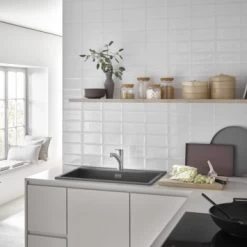 Grohe Keukenkraan Start Dual Spray QuickFix Supersteel (RVS Look) 15 Grohe Keukenkraan Start Dual Spray QuickFix Supersteel (RVS Look) -Badkamer Verkoop 123 11673