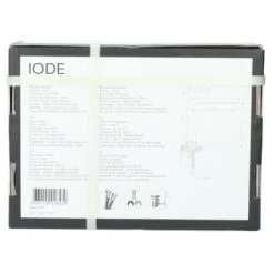 Absolut Wastafelkraan Iode Medium Met Hendel En Waste Zwart -Badkamer Verkoop 123 11688