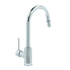 Atlantic Keukenkraan Jeremy Met Hendel En Uittrekbare Sproeikop Chroom -Badkamer Verkoop 123 11710