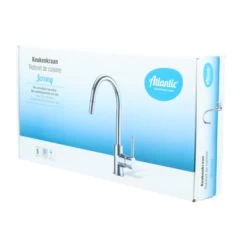 Atlantic Keukenkraan Jeremy Met Hendel En Uittrekbare Sproeikop Chroom -Badkamer Verkoop 123 11718