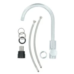 Atlantic Keukenkraan Colin Met Hendel RVS -Badkamer Verkoop 123 11730