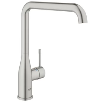 GROHE Keukenkraan Essence L-size Met Hendel Supersteel 3 GROHE Keukenkraan Essence L-size Met Hendel Supersteel