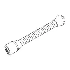 Tiger Splash Keukenkraanslang Chroom M22/M24 9 Tiger Splash Keukenkraanslang Chroom M22/M24 -Badkamer Verkoop 123 11801