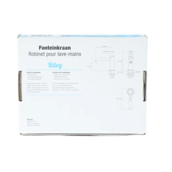 Atlantic Fonteinkraan Riley Met Hendel RVS 13 Atlantic Fonteinkraan Riley Met Hendel RVS - Afbeelding 11
