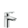 Hansgrohe Wastafelkraan Logis Loop 100 Met Hendel En Waste Chroom -Badkamer Verkoop 123 11876