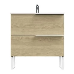 Tiger Badmeubelset Pocket 80 Cm Met 2 Lades Naturel Eik Incl. Looppoten 20 Tiger Badmeubelset Pocket 80 Cm Met 2 Lades Naturel Eik Incl. Looppoten -Badkamer Verkoop 123 1192