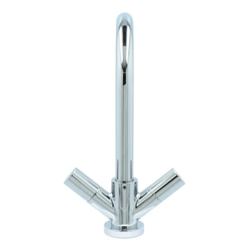 Aqualino Keukenkraan Fortore 2-knops Chroom 6 Aqualino Keukenkraan Fortore 2-knops Chroom - Afbeelding 4