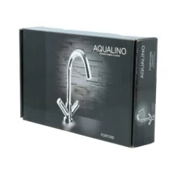 Aqualino Keukenkraan Fortore 2-knops Chroom 22 Aqualino Keukenkraan Fortore 2-knops Chroom -Badkamer Verkoop 123 11960