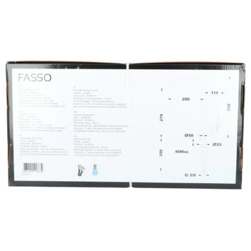 Absolut Keukenkraan Fasso Met Hendel Grafiet 14 Absolut Keukenkraan Fasso Met Hendel Grafiet - Afbeelding 12