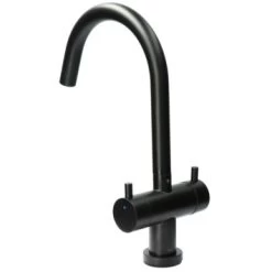 Atlantic Keukenkraan Adrian 2-knops Zwart -Badkamer Verkoop 123 12057