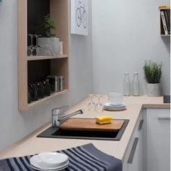 Hansgrohe Keukenkraan Focus M43 Met Hendel Chroom 100 7 Hansgrohe Keukenkraan Focus M43 Met Hendel Chroom 100 -Badkamer Verkoop 123 12070