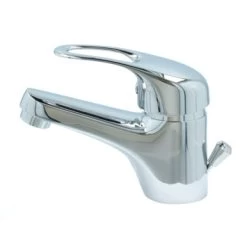 Handson Wastafelkraan Ralph Met Waste Chroom 17 Handson Wastafelkraan Ralph Met Waste Chroom -Badkamer Verkoop 123 12092