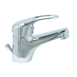 Handson Wastafelkraan Ralph Met Waste Chroom 21 Handson Wastafelkraan Ralph Met Waste Chroom -Badkamer Verkoop 123 12096